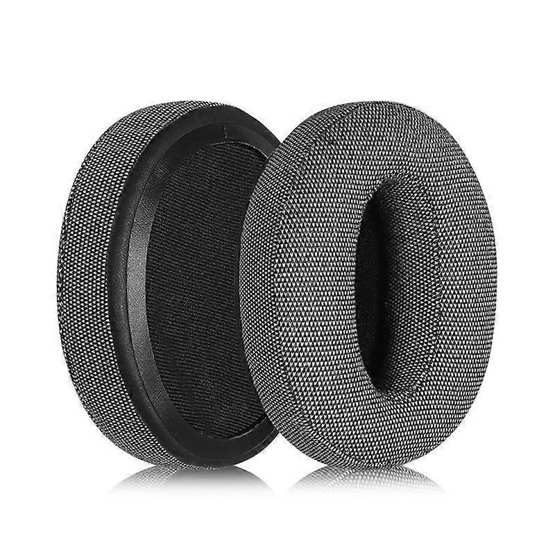 2pcs Earpads Sackcloth Grey