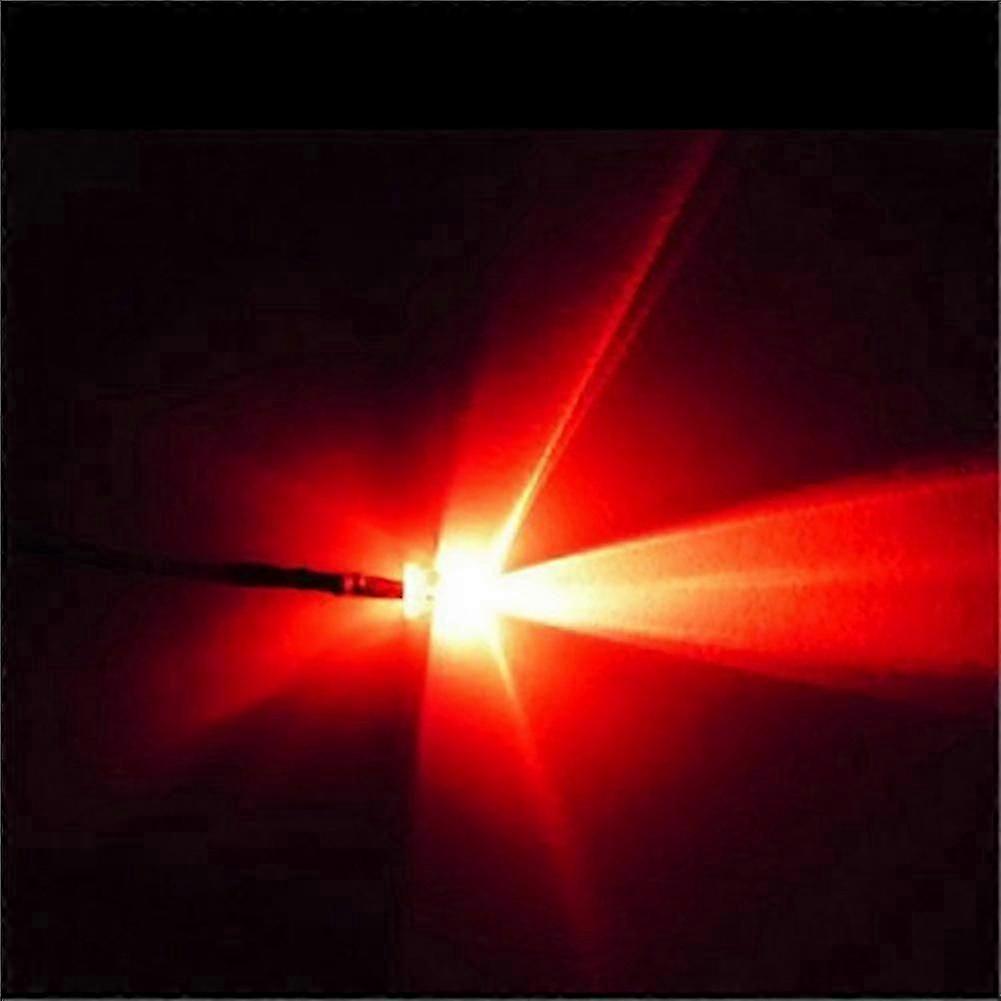 10pcs 20cm 3mm/5mm Led Lamp Cable Bulb Pre-wired Dc Emitting Diode Light