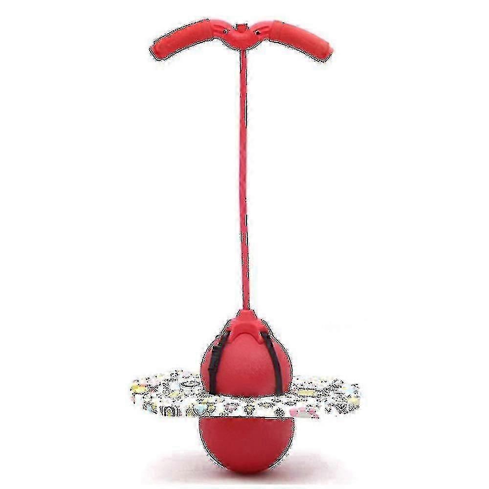 Pogo Jumping Ball Balance Board With Handle - Explosion Proof Exercise Bouncing Ball