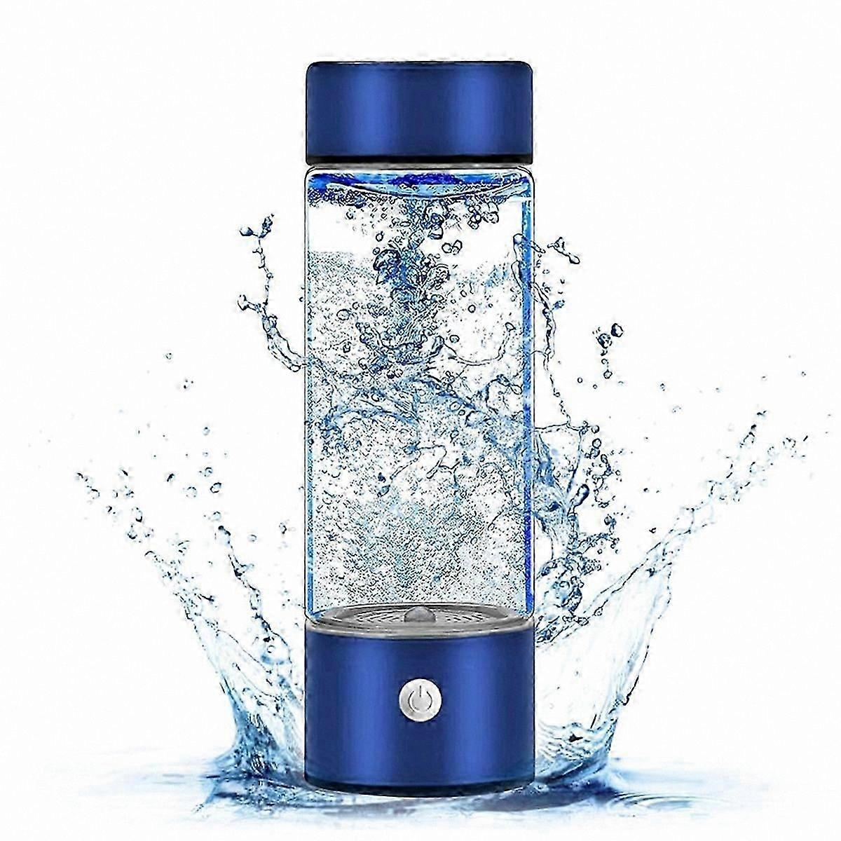 Portable Hydrogen Water Bottle with Rechargeable Ionizer Function, Hydrogen Water Generator for On-the-Go Use