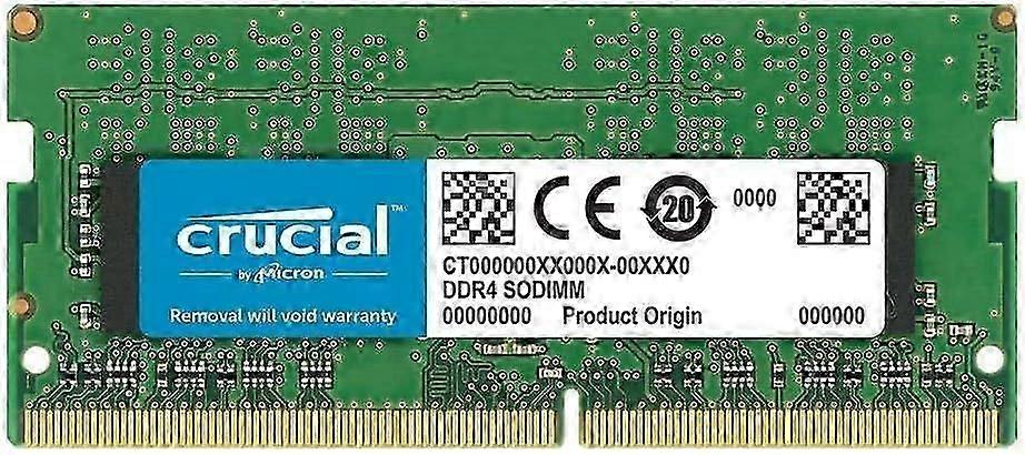 2025 Crucial 16GB DDR4 2400MHz CL17 Laptop Memory Upgrade - Compatible with UK Models