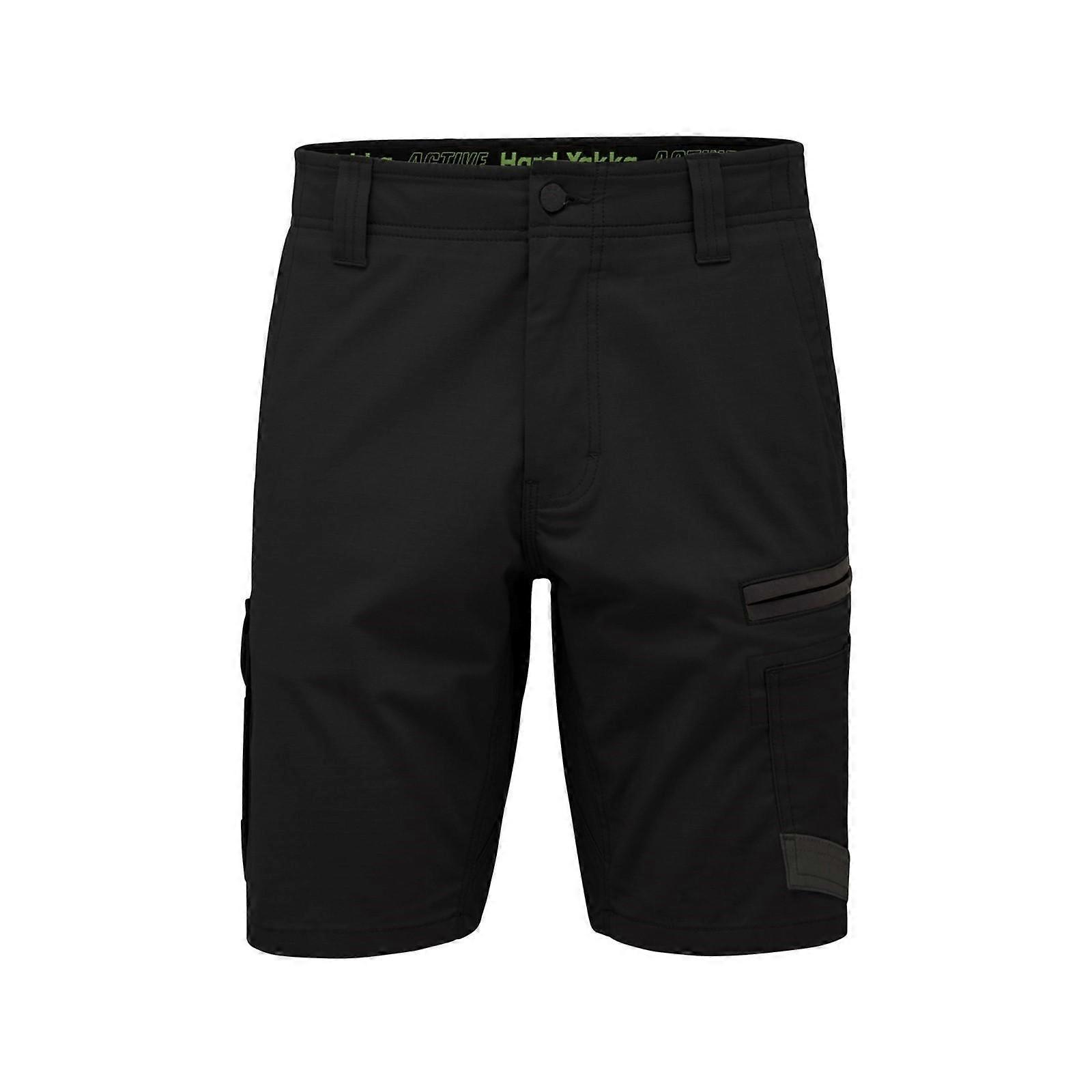 Hard Yakka Raptor Active Shorts Black