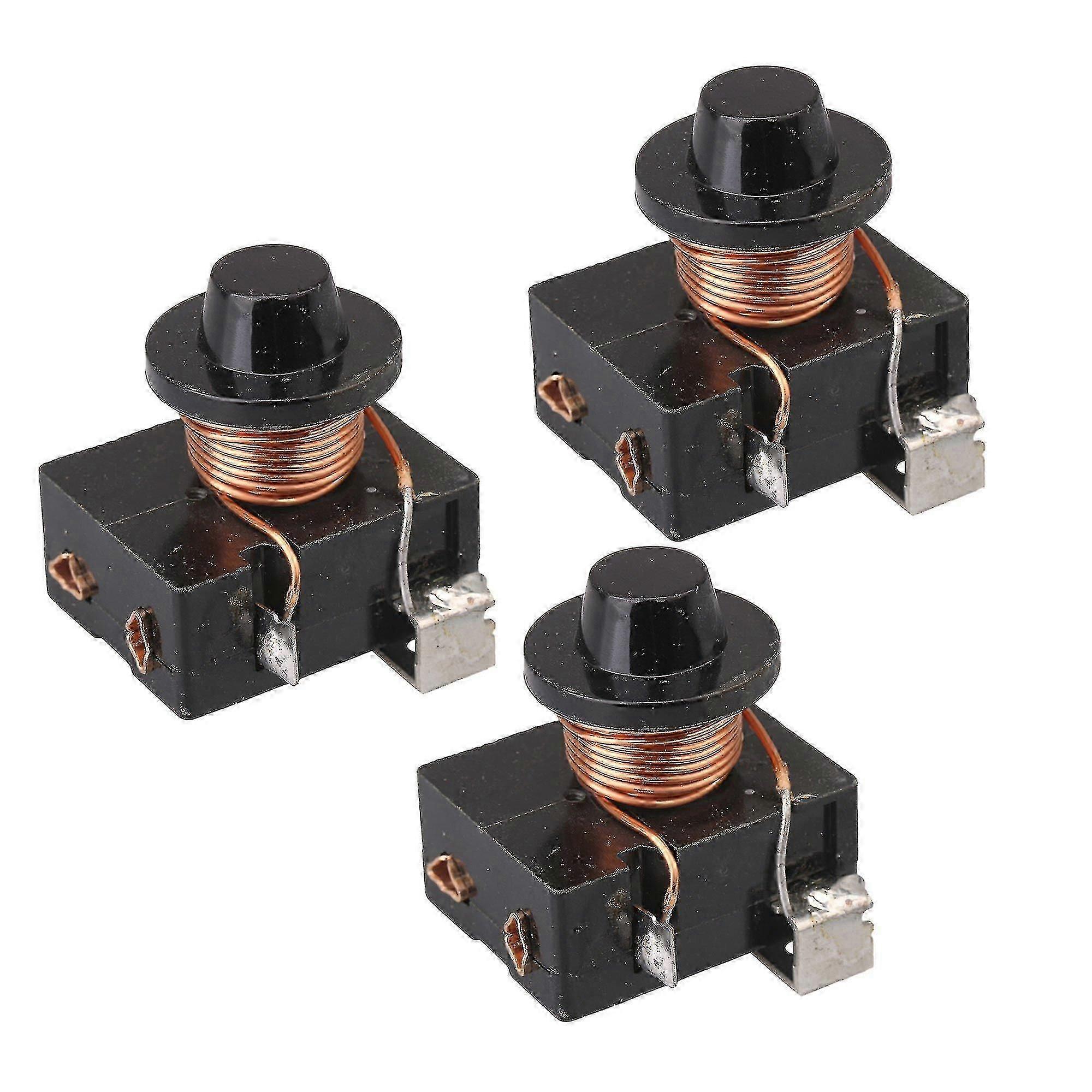 3 x 冰箱盘管压缩机继电器启动器 375w 用于冷冻室