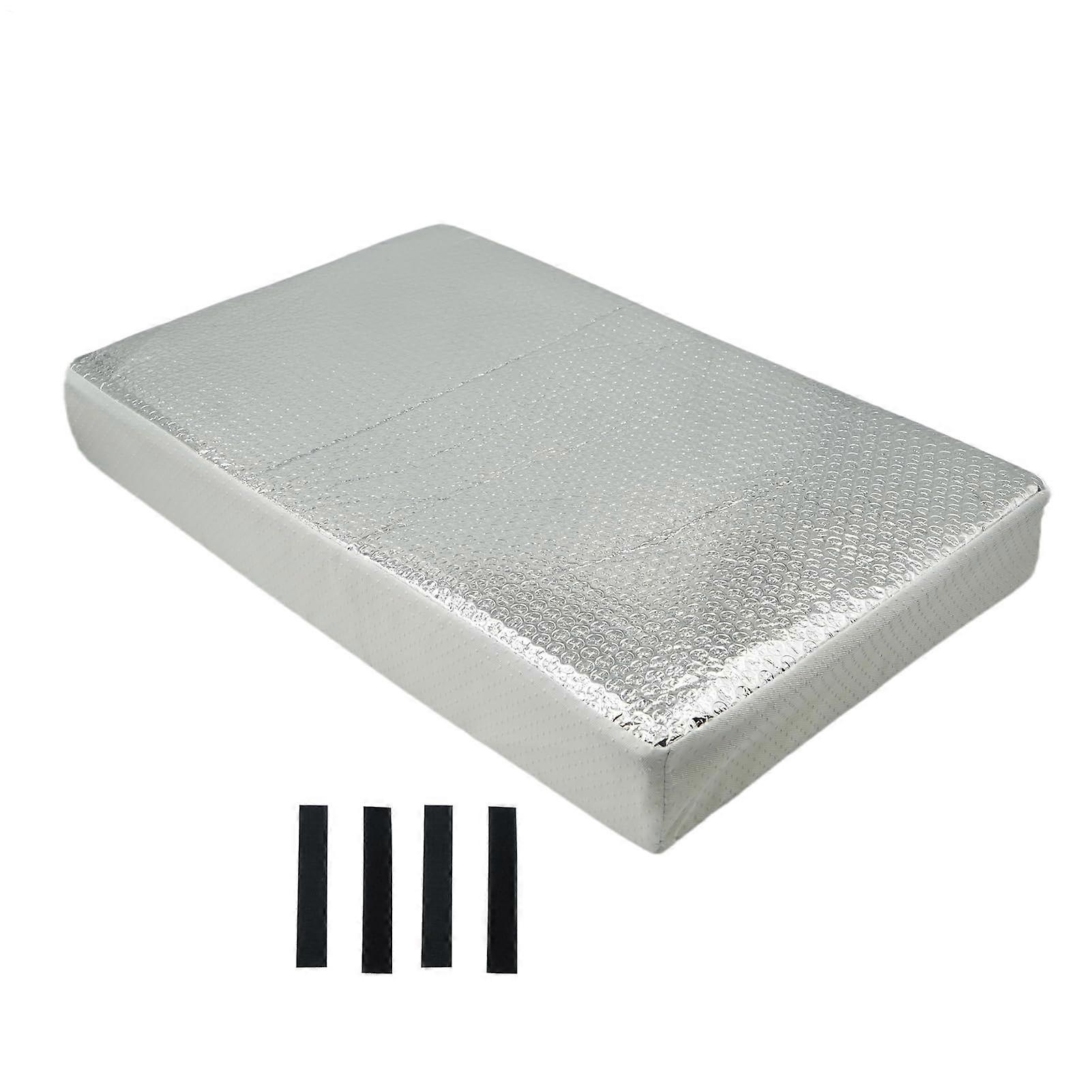 RV Skylight Cover Reflective Waterproof Roof Vent Cover for RVs Universal Fit AllWeather Protection White
