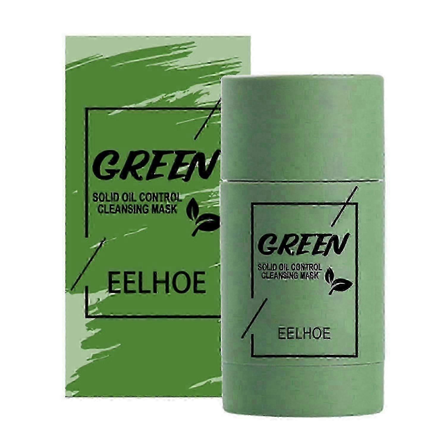 EELHOE Purifying Clay Stick Portable Pores Deep Cleansing Oil Control Face-Mas
