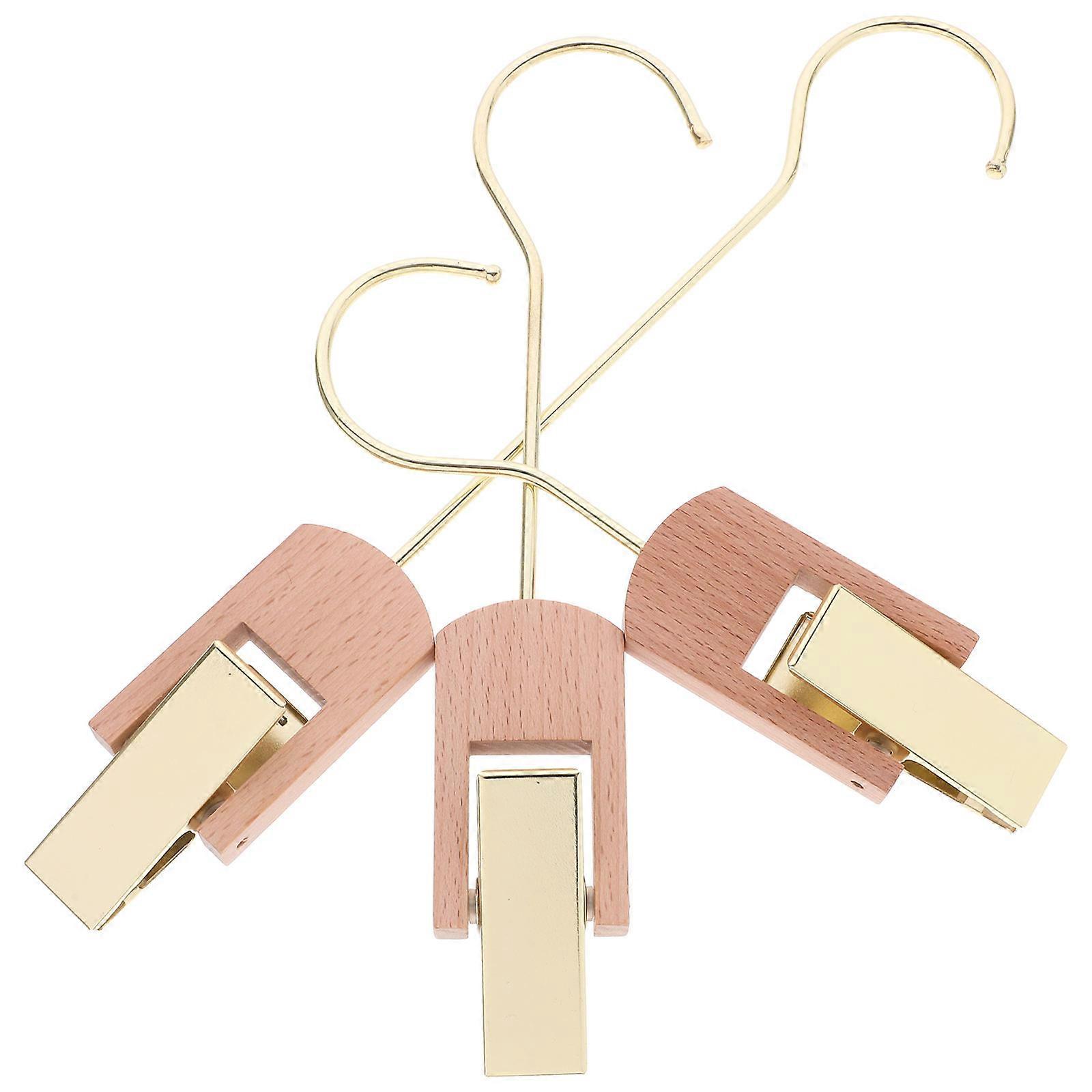 3Pcs Multi-Purpose Laundry Hooks Designed For Clothing Storage Ideal For Home Organizers With Strong Hold