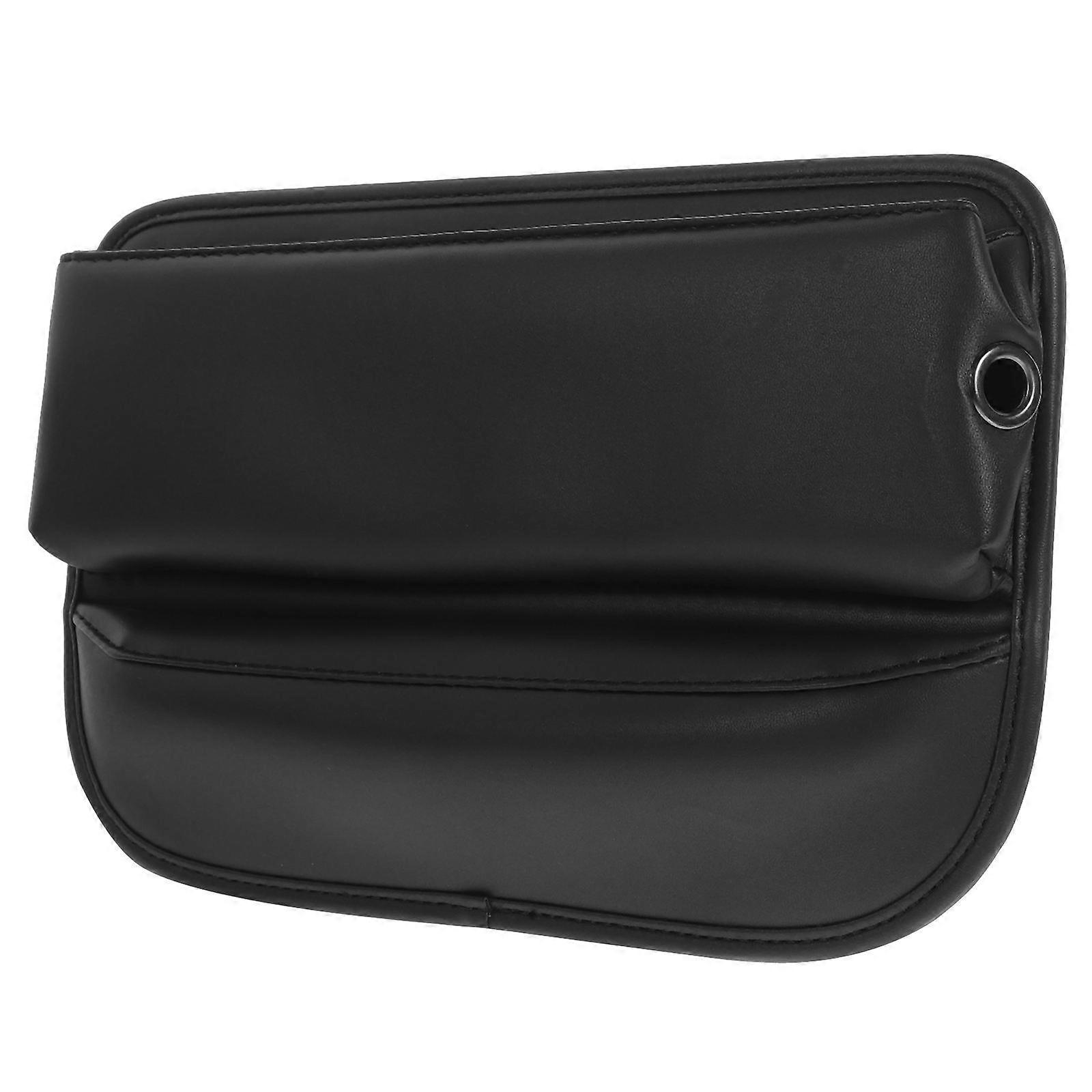 Car Seat Side Organizer Storage Box for Driving and Passenger Use PU Material 30.00X20.00X4.00CM Prevents Items from Falling 1Pack