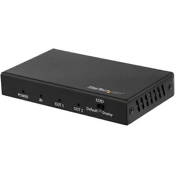 StarTech.com - ST122HD202 - 1 In 4 Out HDMI Splitter - 2 Port 4K 60Hz HDMI 2.0 Splitter - HDR