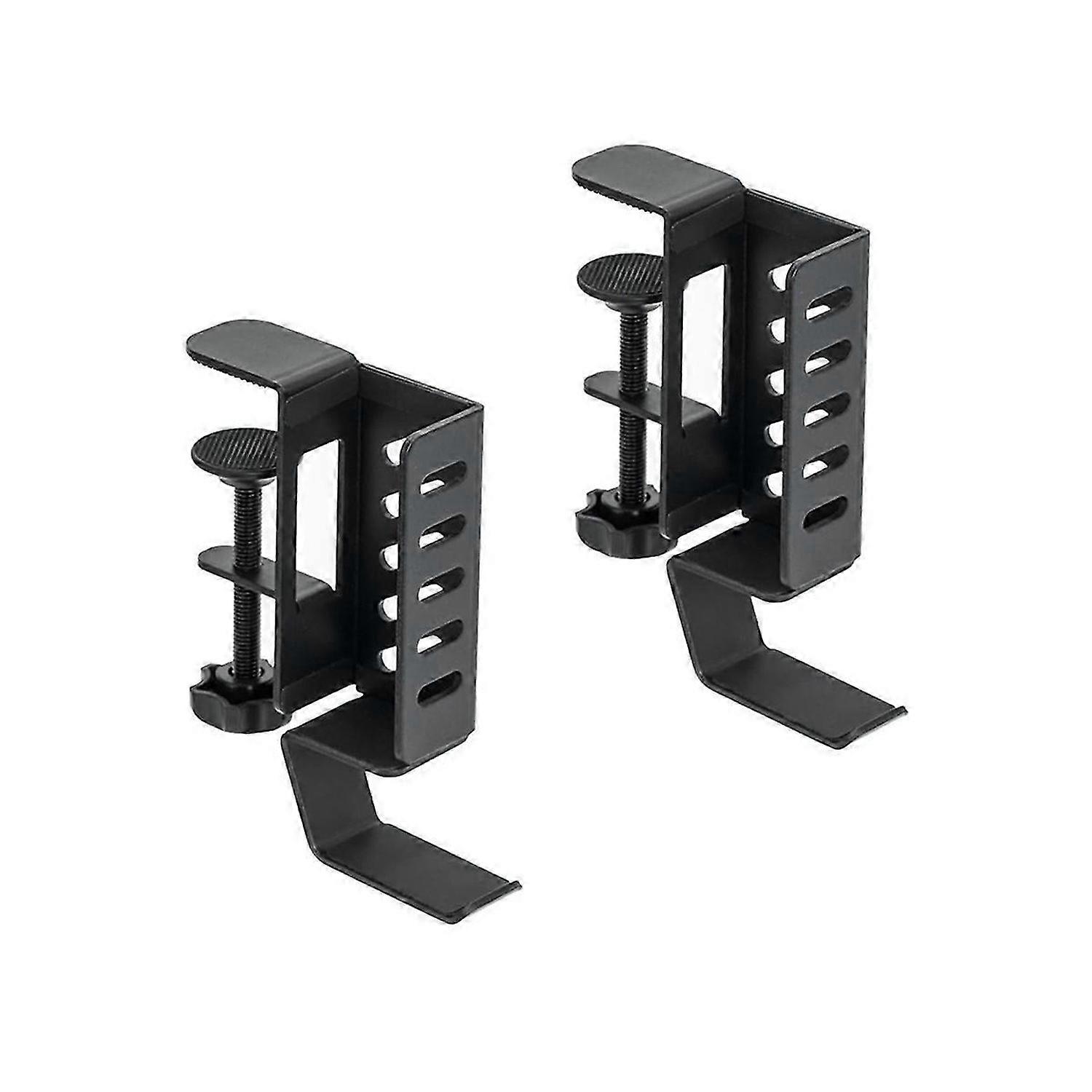 Desk Side Vertical Laptop Stand,No Drill Laptop Desktop Mount