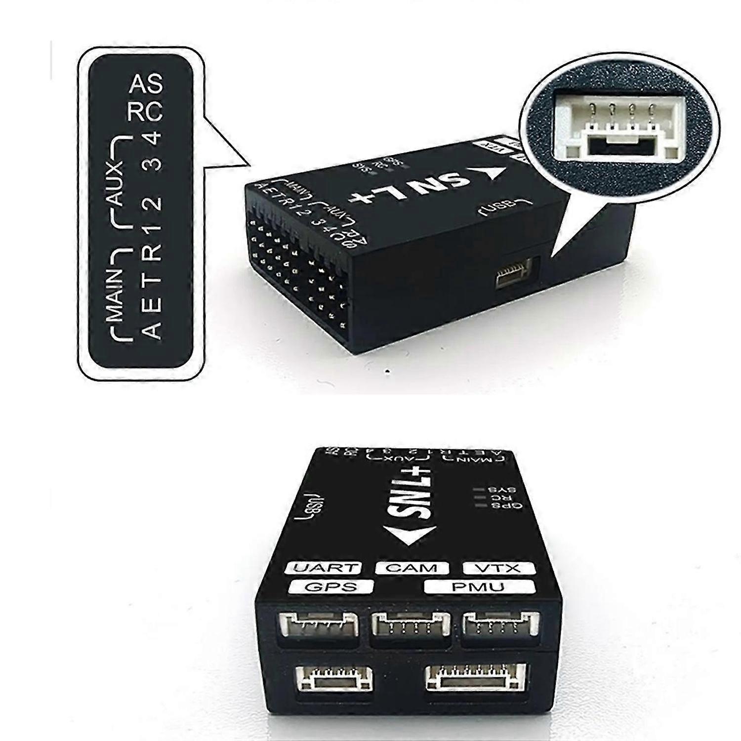 SN-L+ SNL+ HD OSD MAVLINK Flight Controller BN220 GPS Combo Set for FPV Air Unit RC Airplane Fixed-W