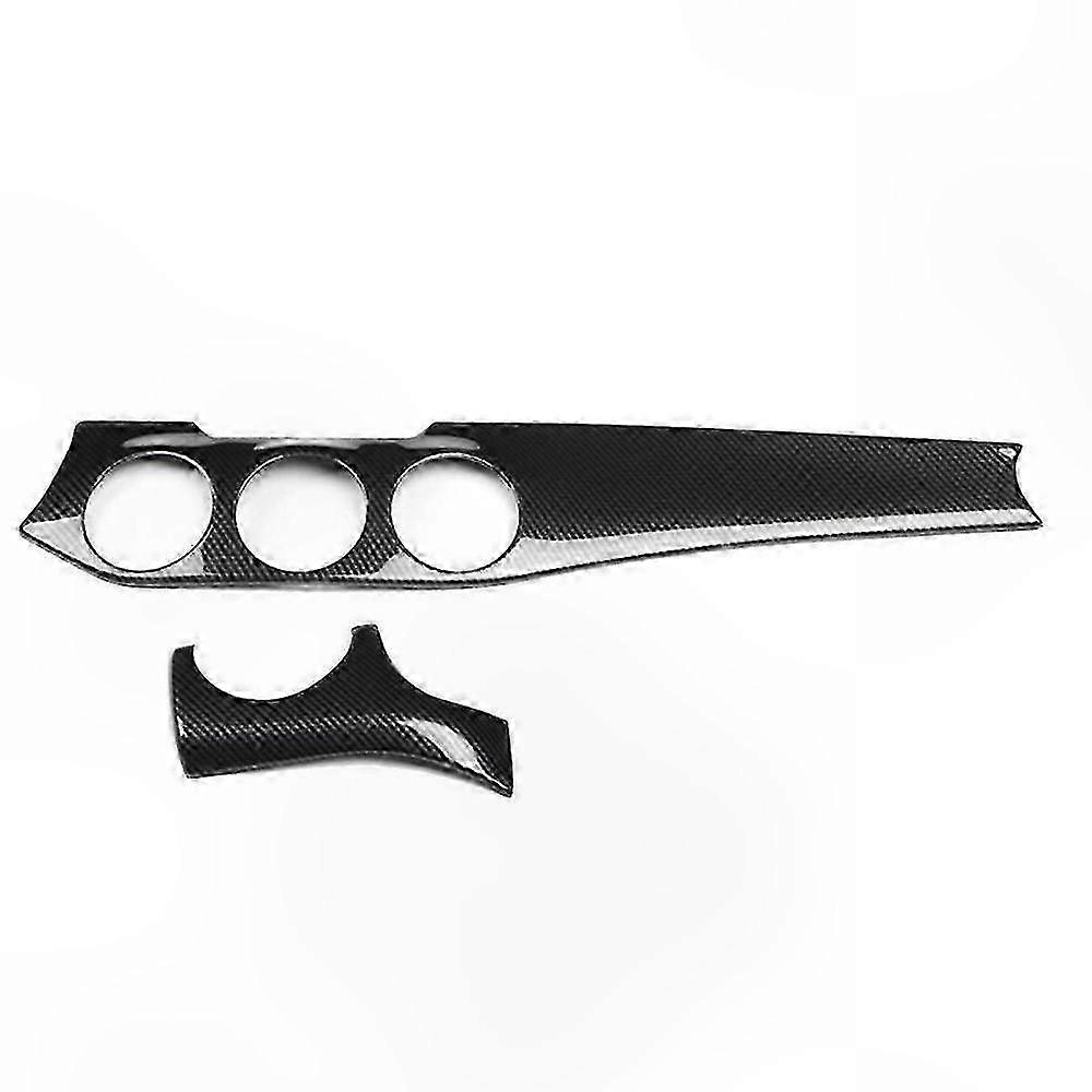 2-Pack Dashboard Center Console Trim for W176 GLA X156 CLA C117 Models