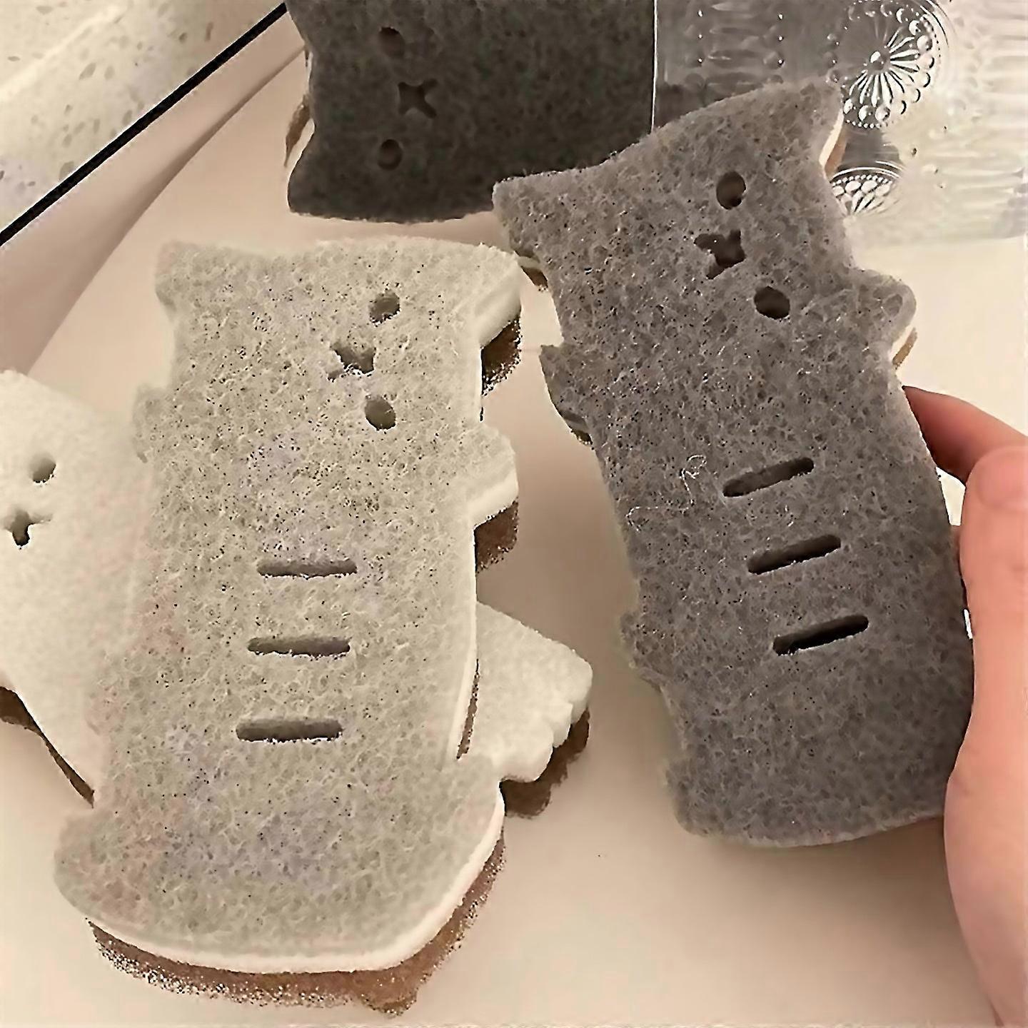 For Cat Sponge Household Kitchen Thickcleaning Dishwashing Sponge