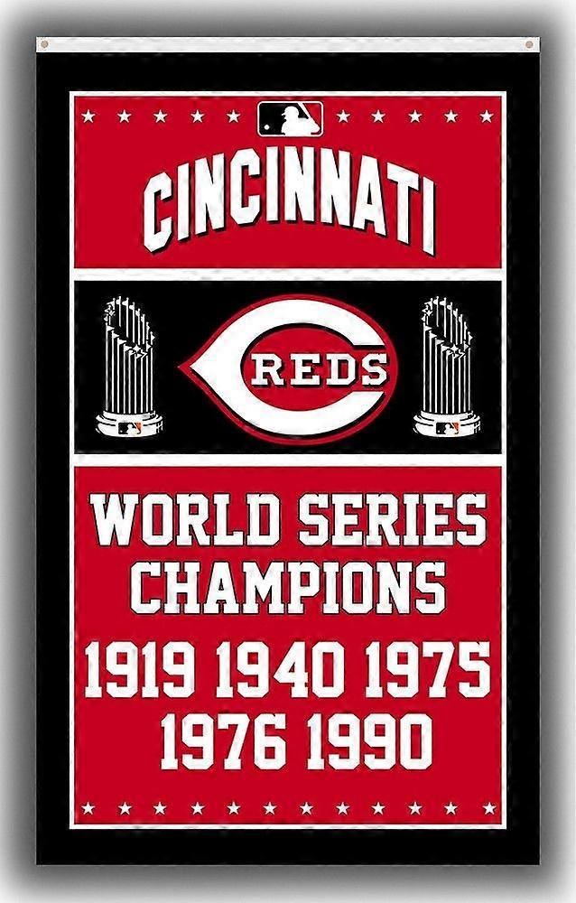 Cincinnati Baseball Team Memorable Flag Reds Champions Banner