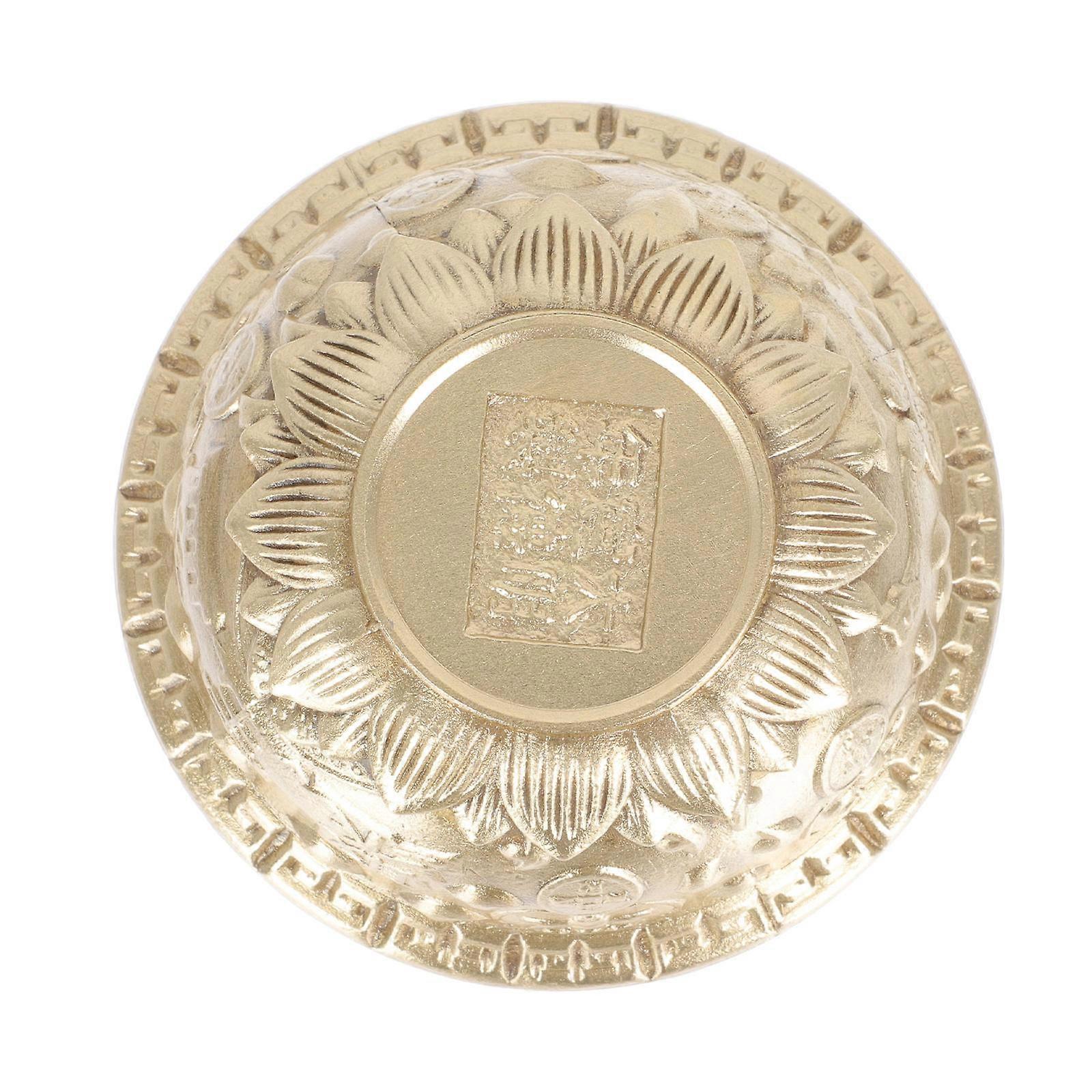 Home Cornucopia Craft Decorative Cornucopia Bowl for 2Pcs Golden Copper