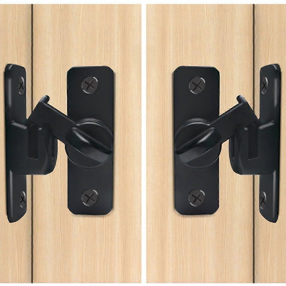 Zinc Alloy Sliding Door Lock 90/180 Degree Adjustable Security Latch Cabinet Drawer Window Furniture Silver