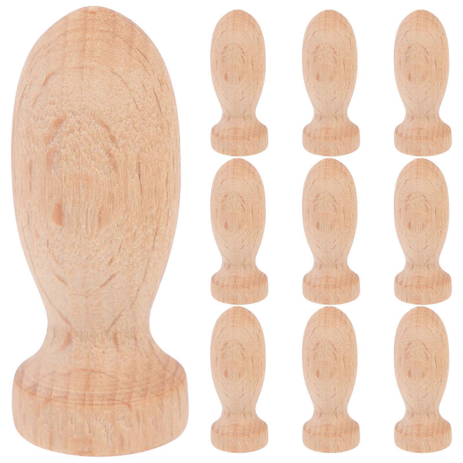 50 Pcs Unfinished Wooden Peg Doll DIY Crafting Ideal For Children And Creative Individuals Designed For Home Decoration In Khaki