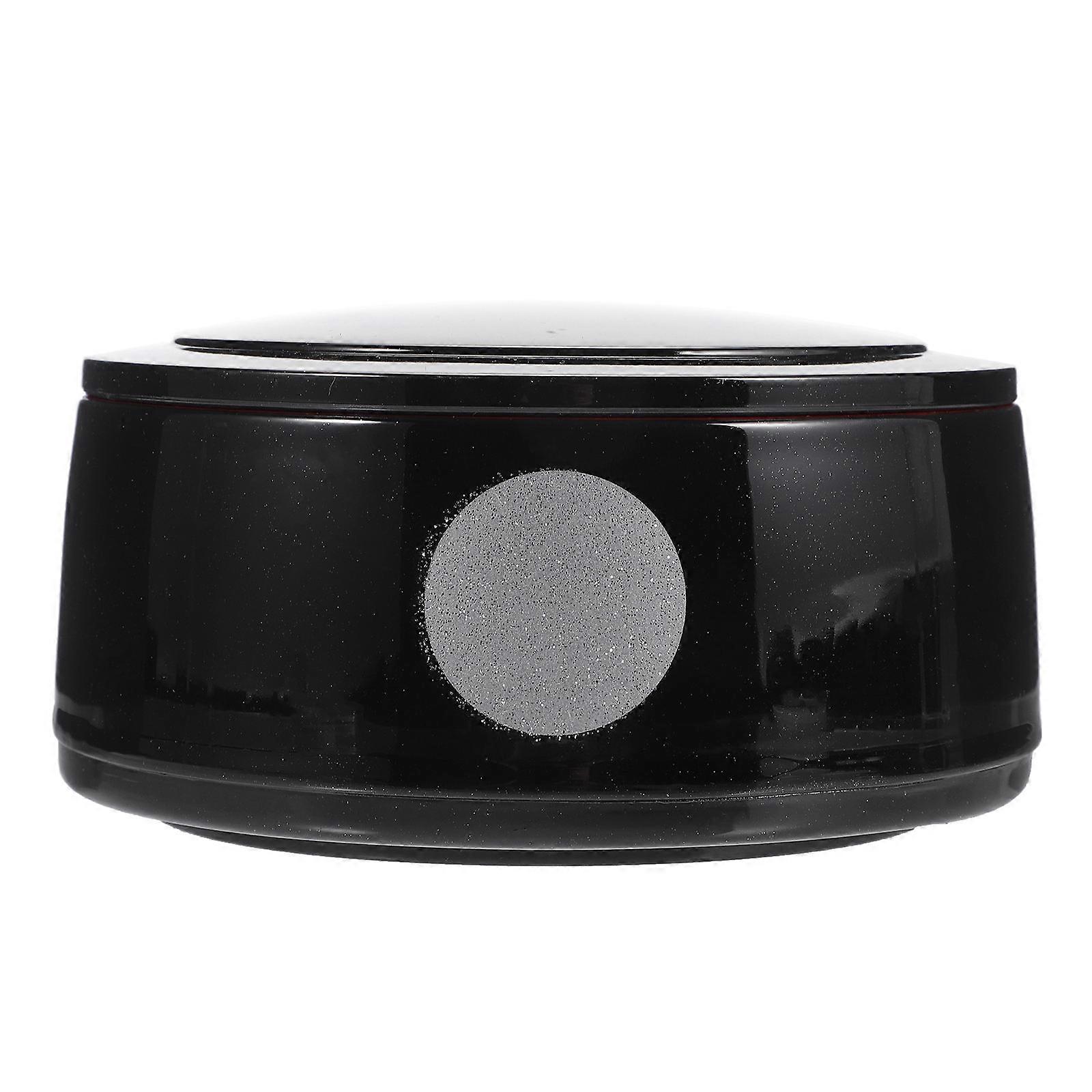 Food Box 5Pcs Japanese Lunch Container Black Square For Work Camping BBQ 6.48x6.48in Portable Use