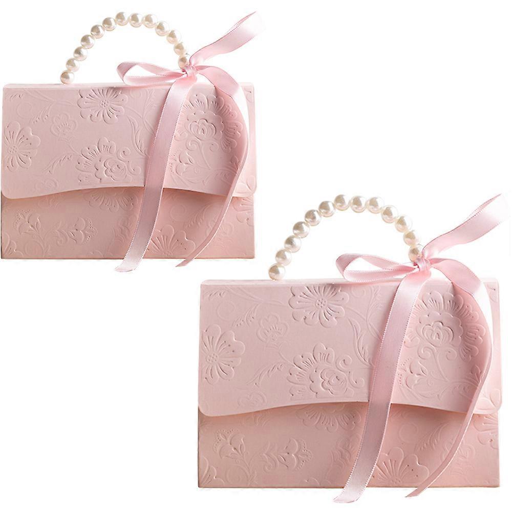 Present Box for Storage 6Pcs Gift Wrapping Box with Pearl