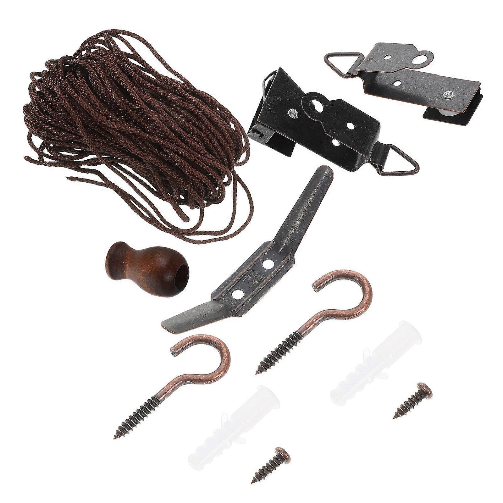 Window Covering Lift Shade Cord Blind Shade Supplies Indoor Window Blinds Components Practical Style 5 Sets