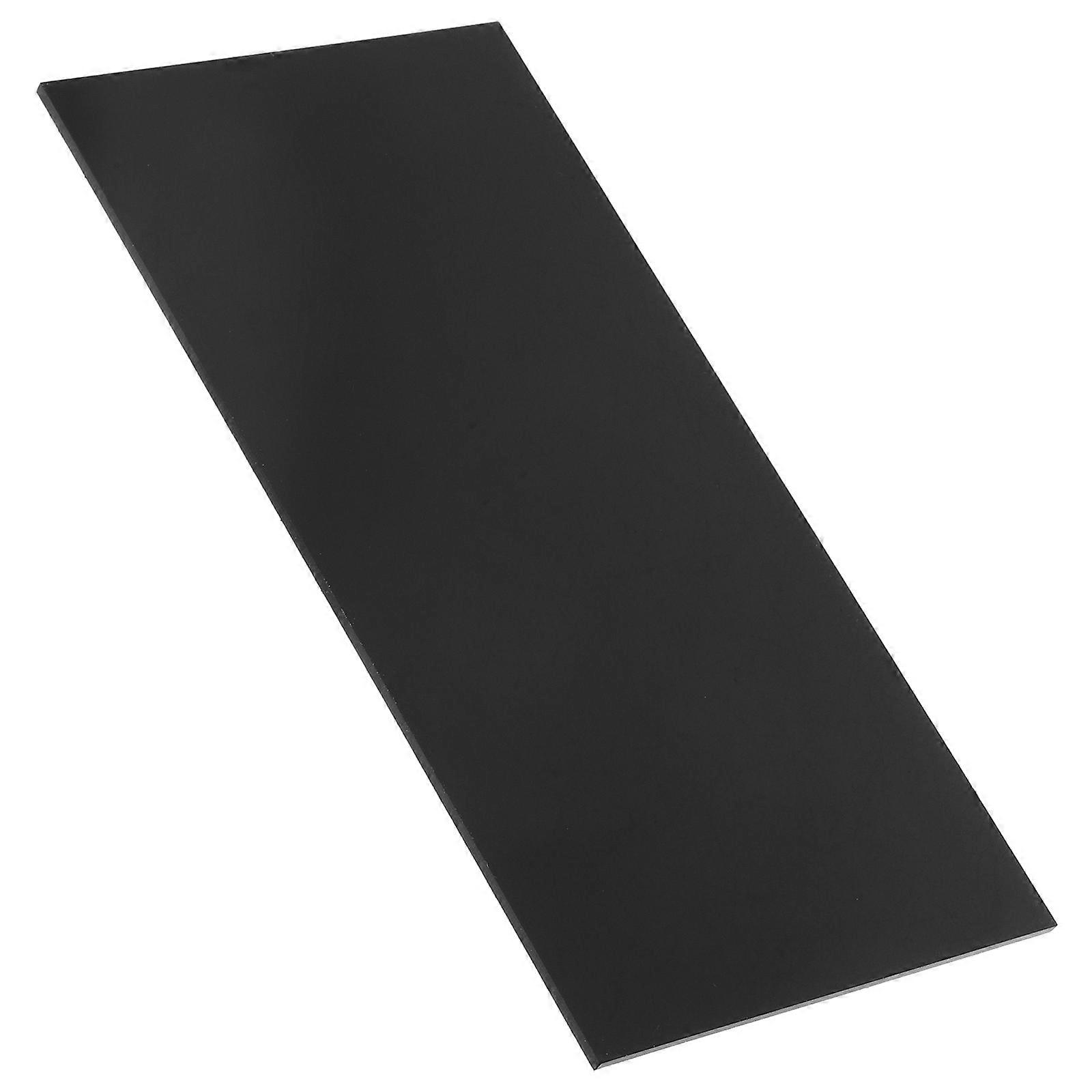 Black Acrylic Sheet for Crafting Use 5Pcs Acrylic Sheet Material Set