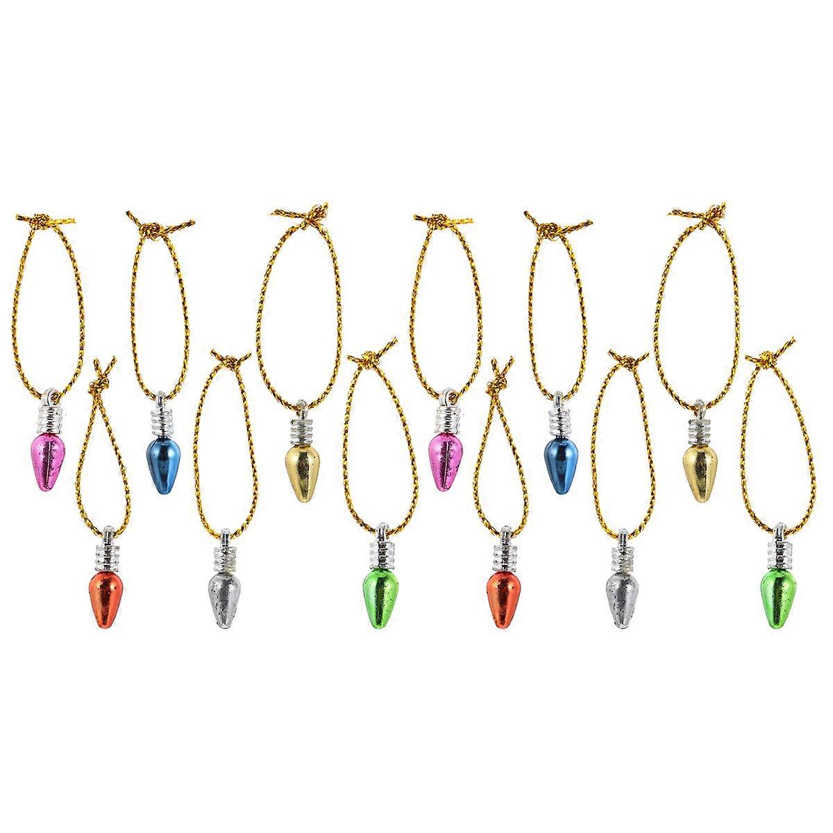 DIY Tool Decorative Lamp Beads with Rope 2Set 100 Colorful Simulated Beads