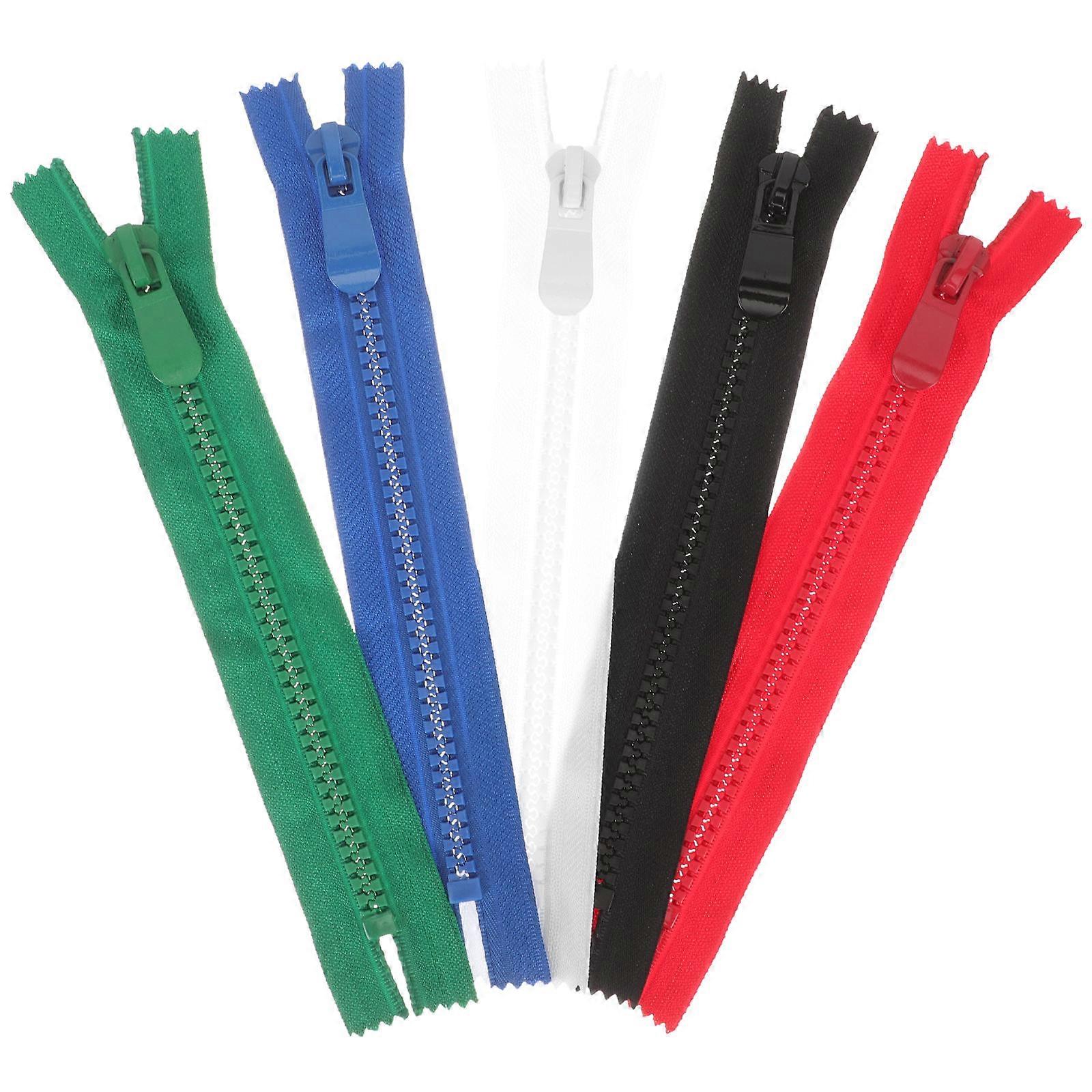 20Pcs Assorted Color Zippers Strips For Sewing Bag Making 24x3.5cm Perfect For Crafters And DIY Enthusiasts