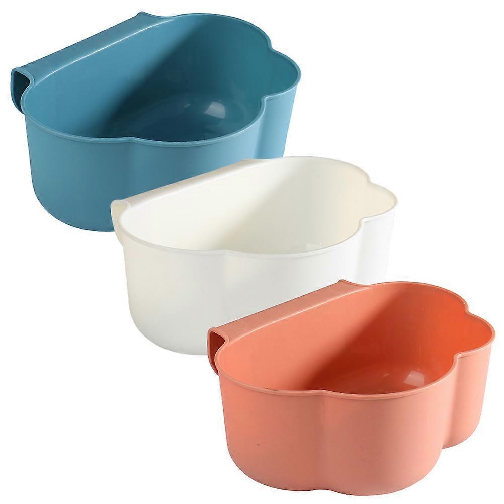 Kitchen Hanging Trash Can Garbage Bin Cabinet Door Storage Container 6Pcs