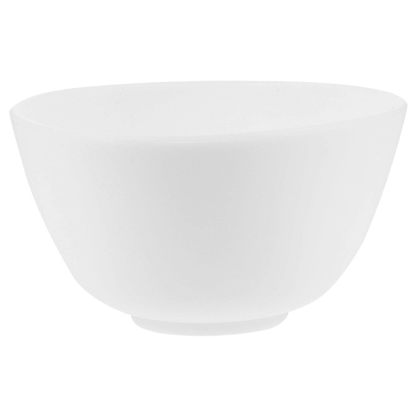 White Silicone Bowl Anti-Drop Bowl for Home Use 3Pcs Set