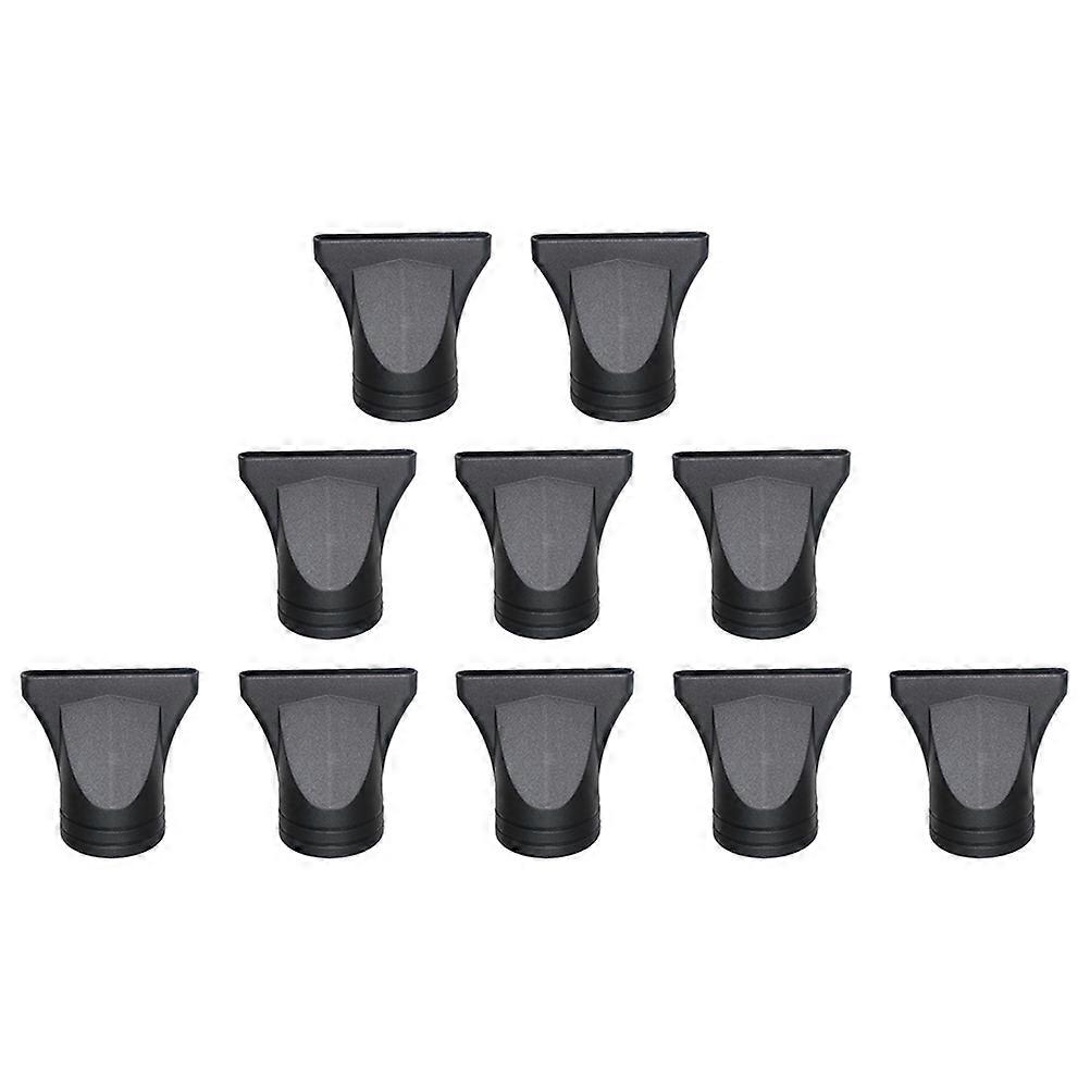 Nakładka do suszarki do włosów dla kobiet i mężczyzn o praktycznym designie w kolorze czarnym, pomaga uzyskać gładkie włosy i zapobiega ich puszeniu się, 10 szt.