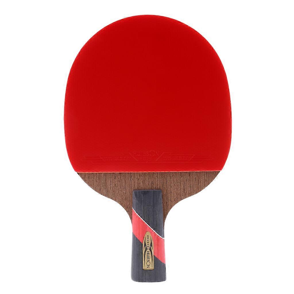 Table Tennis Racket Double Reverse Glue 5 Layers Long Handle for Ping Pong Bat