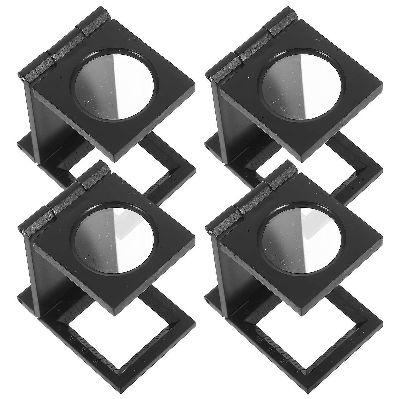 Foldable Magnifying Glass for DIY Enthusiasts and Crafters with 10X Magnification and Compact Design 20 Pcs