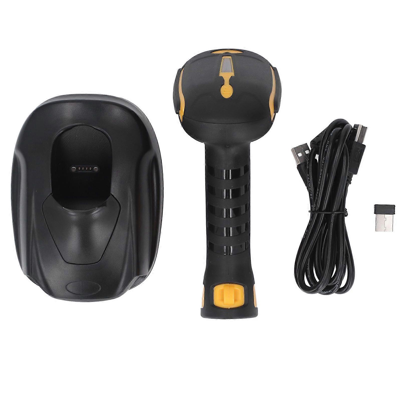 Barcode Scanner 2.4G Wireless BT 1D 2D Portable Barcode Reader for Zebra Module Supermarket Delivery