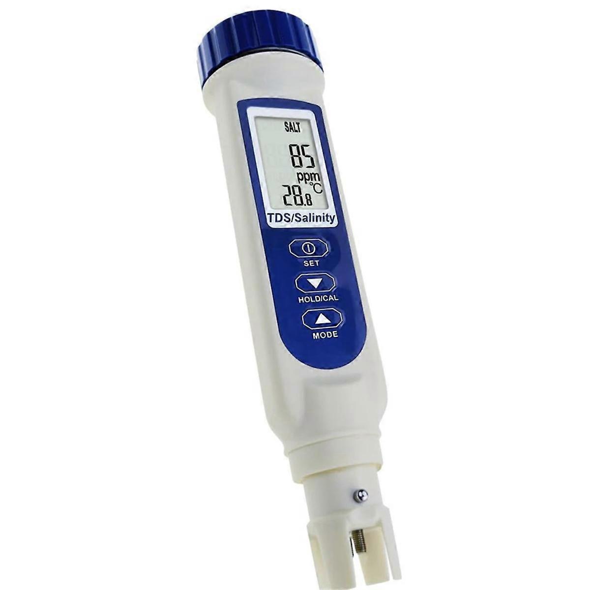 Multiparameter TDS Salinity Temperature Tester Dual Display Pocket