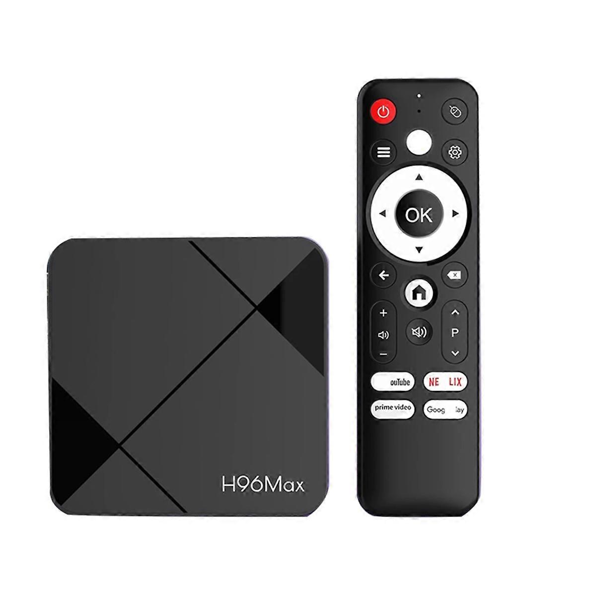 RK3518 Smart TV Box Android 14 ATV TV Box 4K@60fps 100M/LAN Wifi6 Voice Media Player Set Top Box