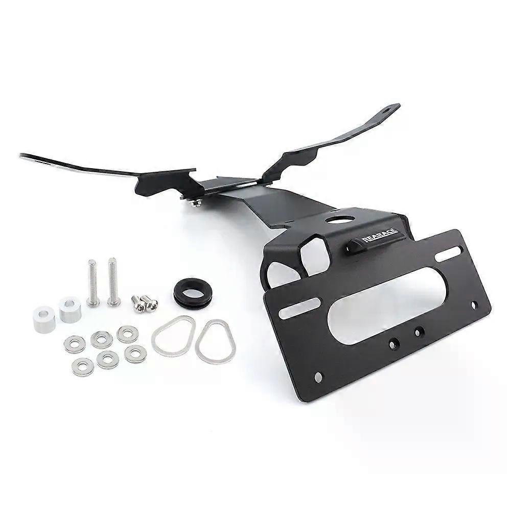 License Plate Holder Bracket LED Light Fit For Royal Enfield Himalayan 450 2024 Motorcycle Rear Tail Tidy Fender Eliminator kit