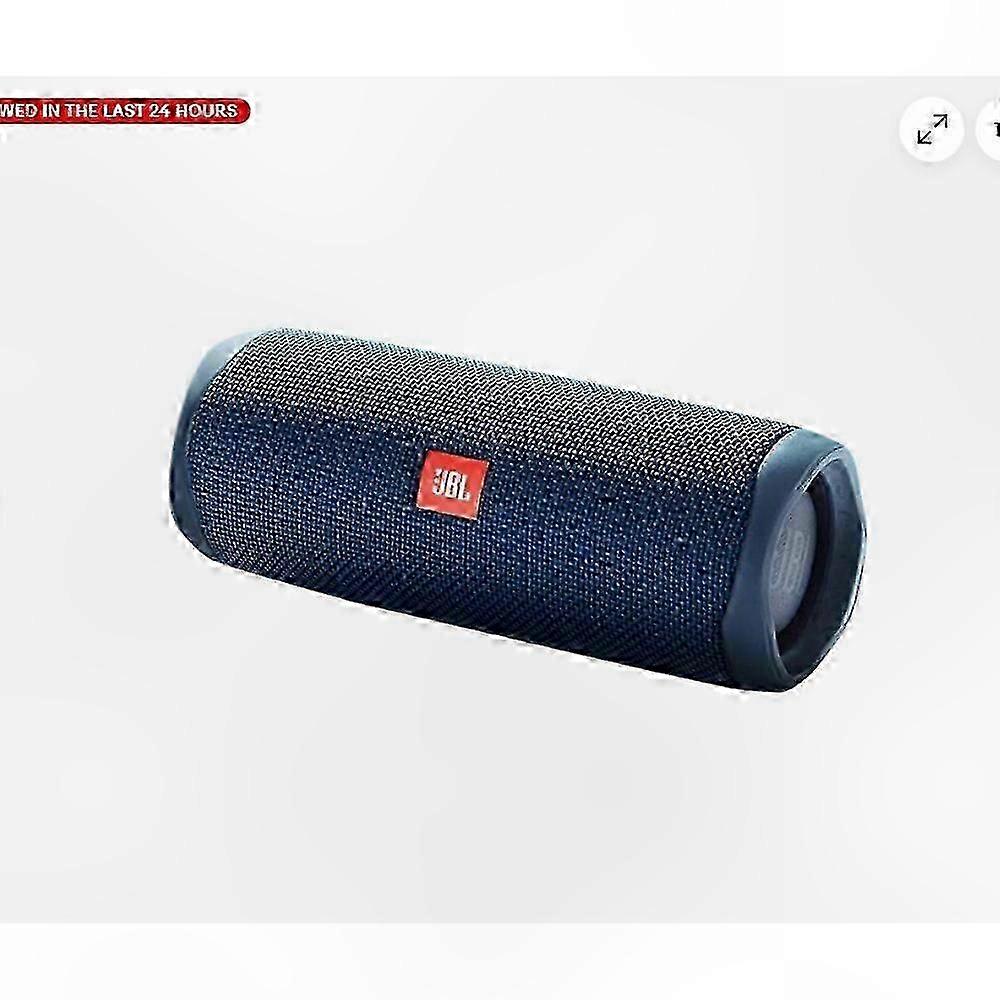 Portable Bluetooth Speaker with Vibrant Lights - Black