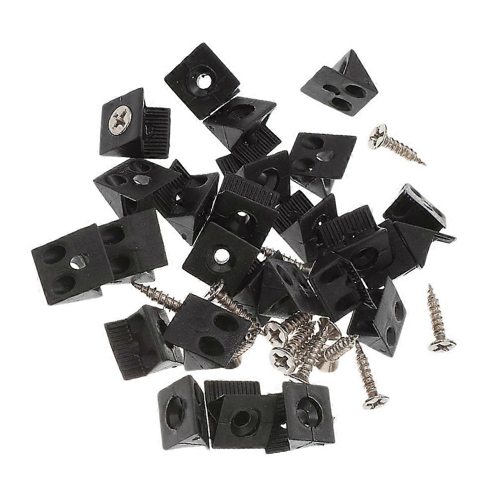 Drawer Wedges 100Pcs Angle Code Bracket for Drawer Reinforcement Repair