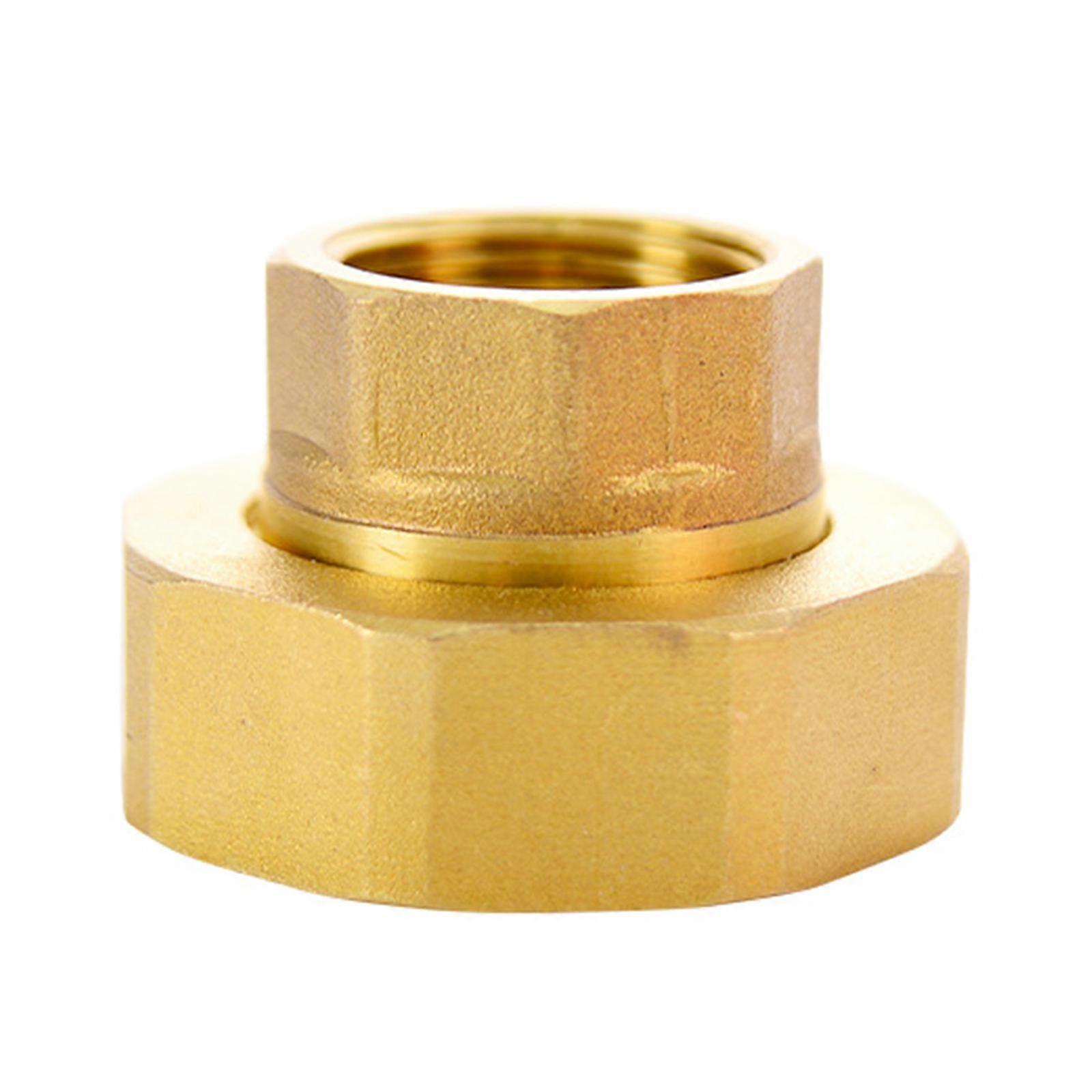 Efficient Pump Connection Set Secure Pump Adapter Quality Pump Attachments 3/4"/1/2" Brass Screw Connection with Seal 26s