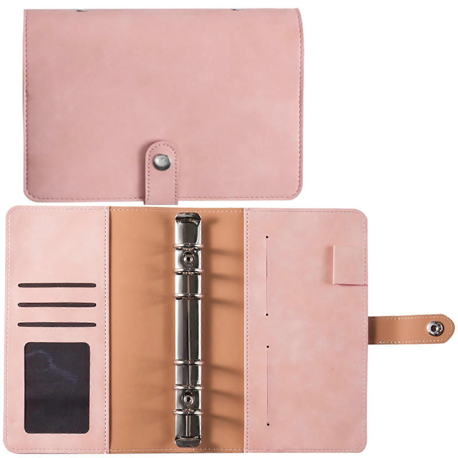 CICRKHB Notebook Clearance A6 Leather Notebook Binder Can Supplement Loose-Leaf Notes Change Storage Book