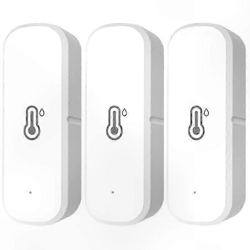 3pcs Tuya WiFi/Zigbee Temperature Humidity Sensor Thermometer Hygrometer Smart Home Automation