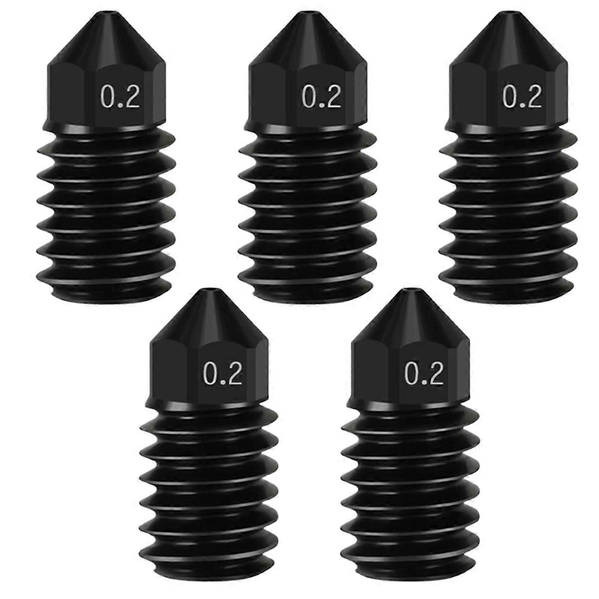 For A1 Nozzle Hardened Steel Nozzles for A1 Mini Nozzle Kit for A1 Hotend 0.2mm