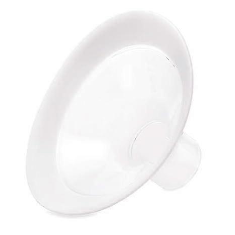 Breast Shields, 2 Pack of Small 21mm Breast Pump Flanges, Made Without BPA, Shaped Around You for Comfortable and Efficient Pumping