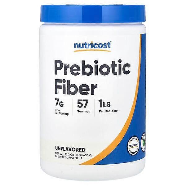 Nutricost, Prebiotic Fiber, Unflavored, 16.2 oz (453 g)
