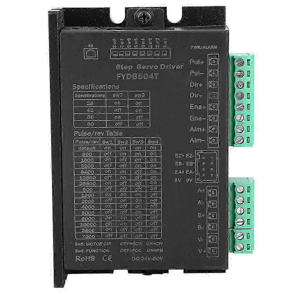 2025 Stepper motor driver Two-phase closed-loop, automatic adjustment