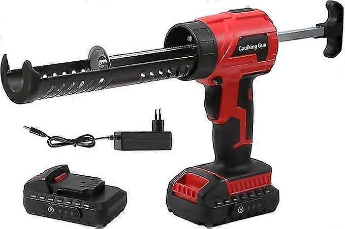 مكبس خرطوشة البطارية ، مكبس خرطوشة كهربائي ، تدفق 4 مستويات ، سرعة قابلة للتعديل ، يتضمن 2000 مللي أمبير بات