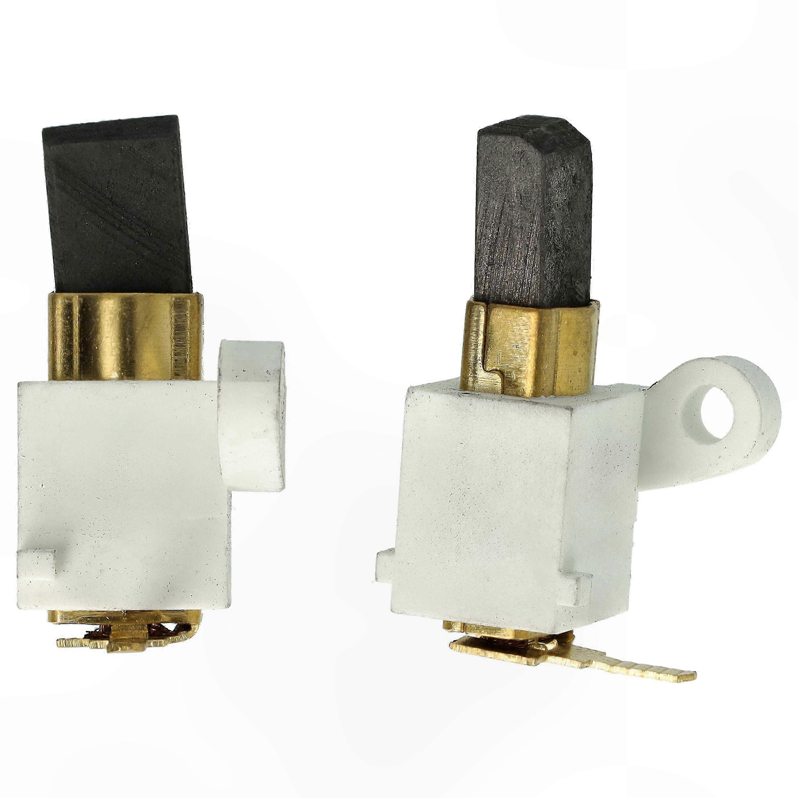 2x Carbon Brush 14.5 x 10.8 x 5.7 mm Compatible with Chainsaw Models E180C, E160, E140, E14 + Spring