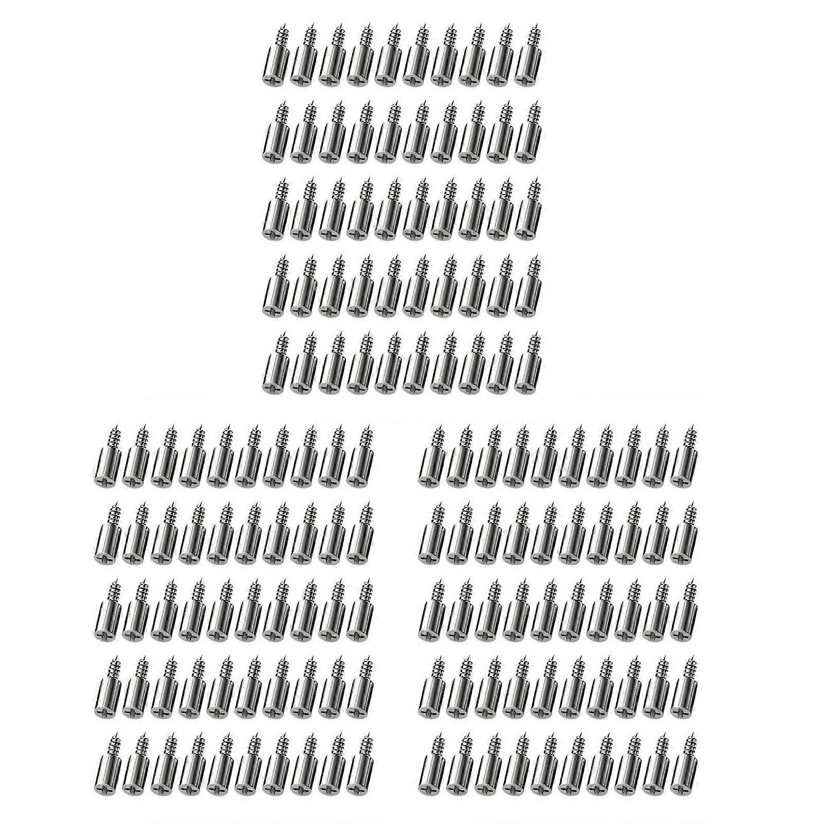 Self-Tapping Shelf Support Screws for Easy Installation, No Pre-Drilling, Durable Design Perfect for Kitchen Cabinets, Wardrobes DIY Projects