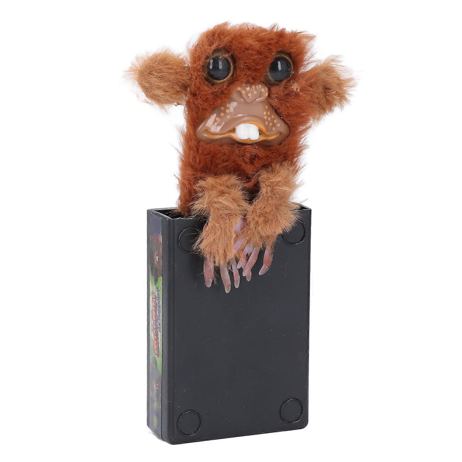 Surprise Prank Monkey Toy Realistic Funny Strengthen Relationships Pop Up Prankster Monkey Plush Doll Toy Type 2 