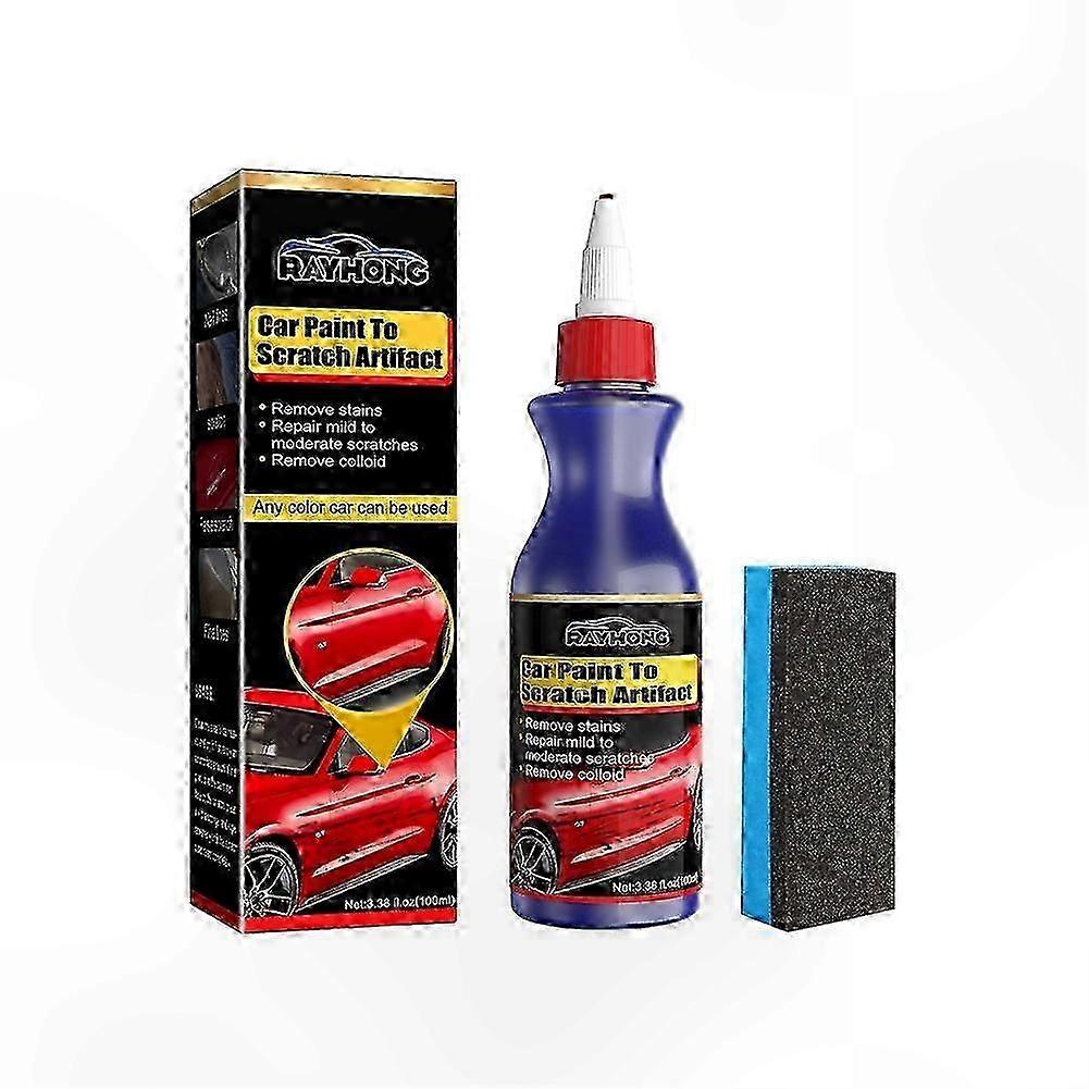 Automotive Paint Revitalizer for Deep Scratches with Surface Renewal and Waxing Solution