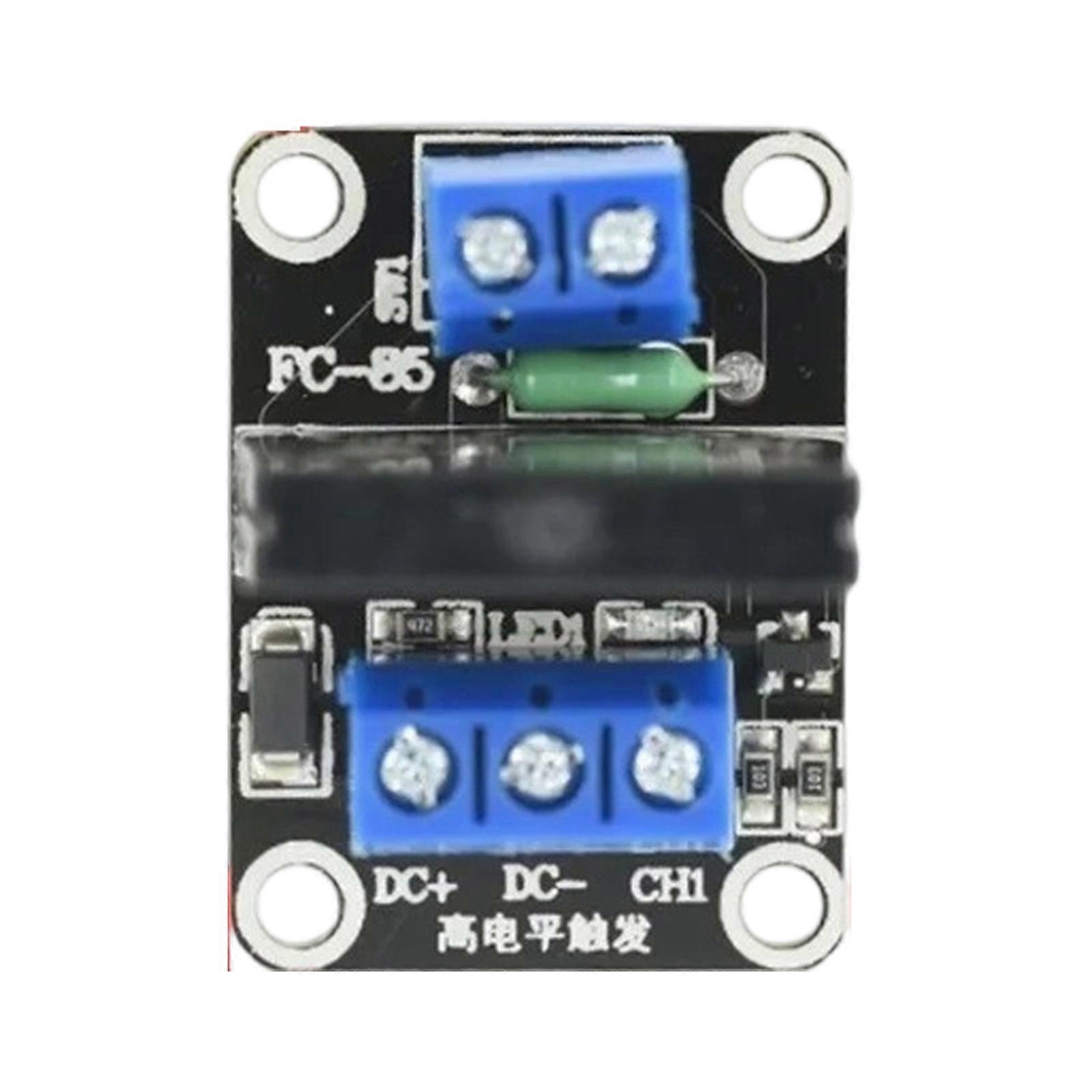 1/2/4 Channel 5V 12V 24V High Level Triggers Solid States Relays Module 2A Load Capacity For Automation Control Multicolor
